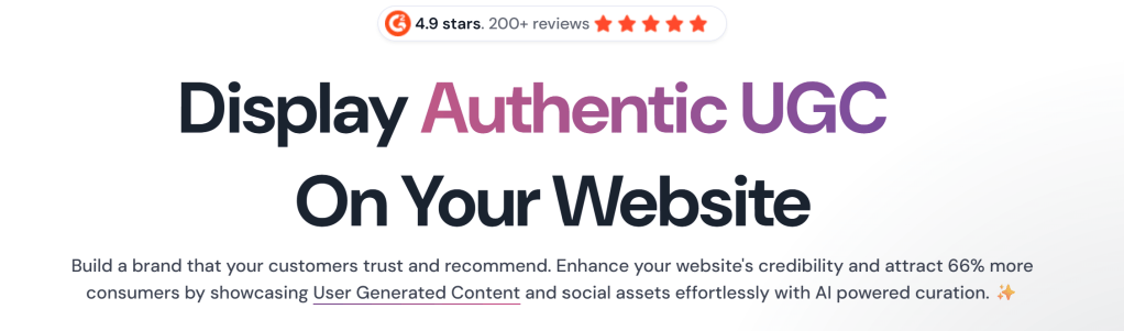 Taggbox Review 2025 – Pricing, Features, Alternatives & Social Wall Insights